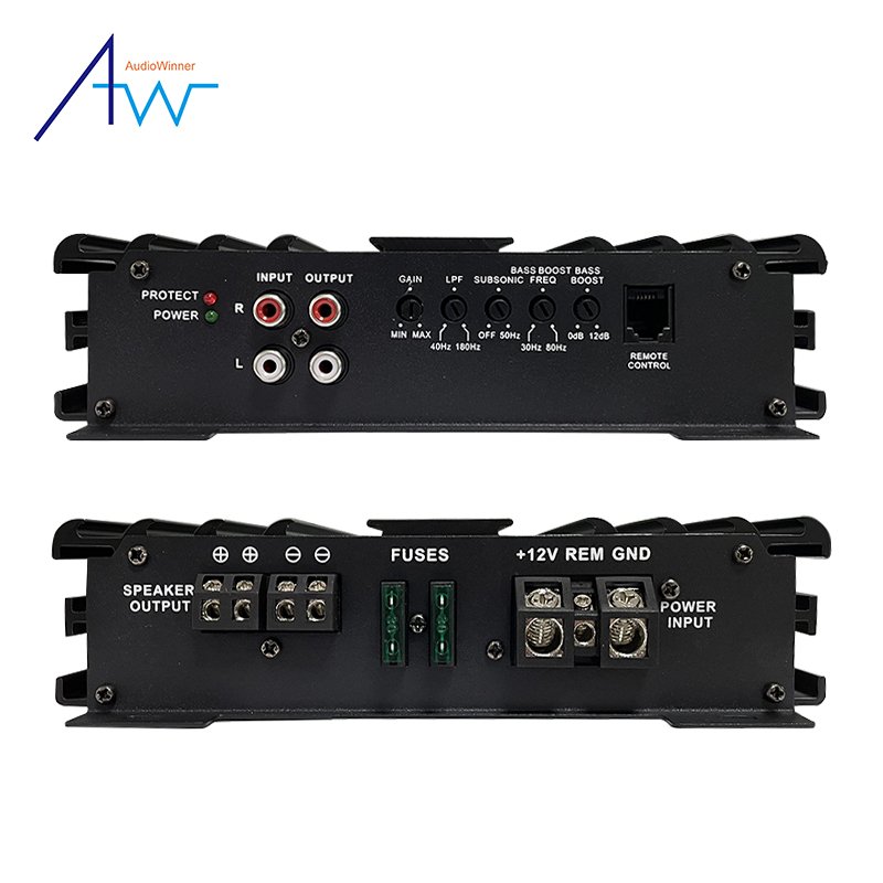 Sound Quality Digital Subwoofer Car Audio Subwoofer Mono Block Amplifier