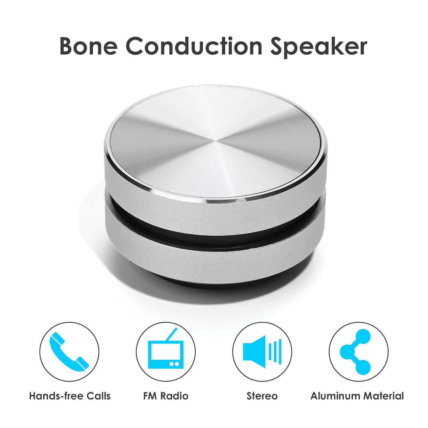 SHKL Wholesale Portable Wireless Speaker Bone Conduction Waterproof Chip Music Studio Light Smart Gaming Party Outdoor Sport