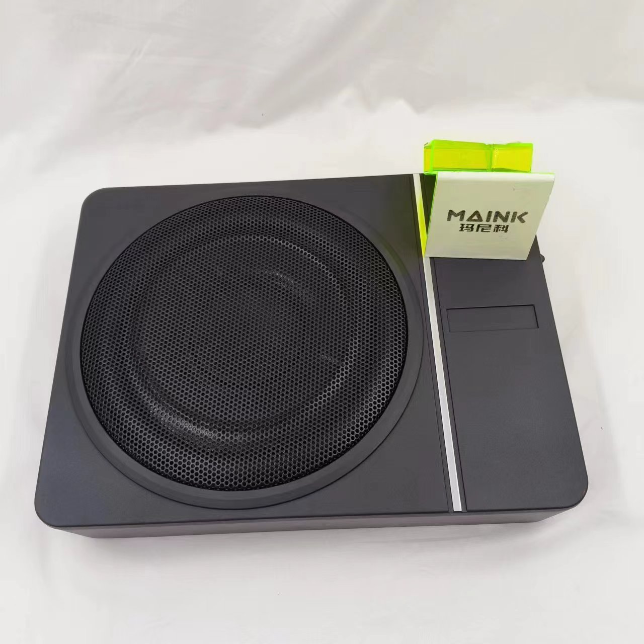 10-Inch Active Car Audio Subwoofer Amplifier with Dual Coils 12V Compatible for Ford 12 Inch Car Seat Subwoofer Horn Speaker