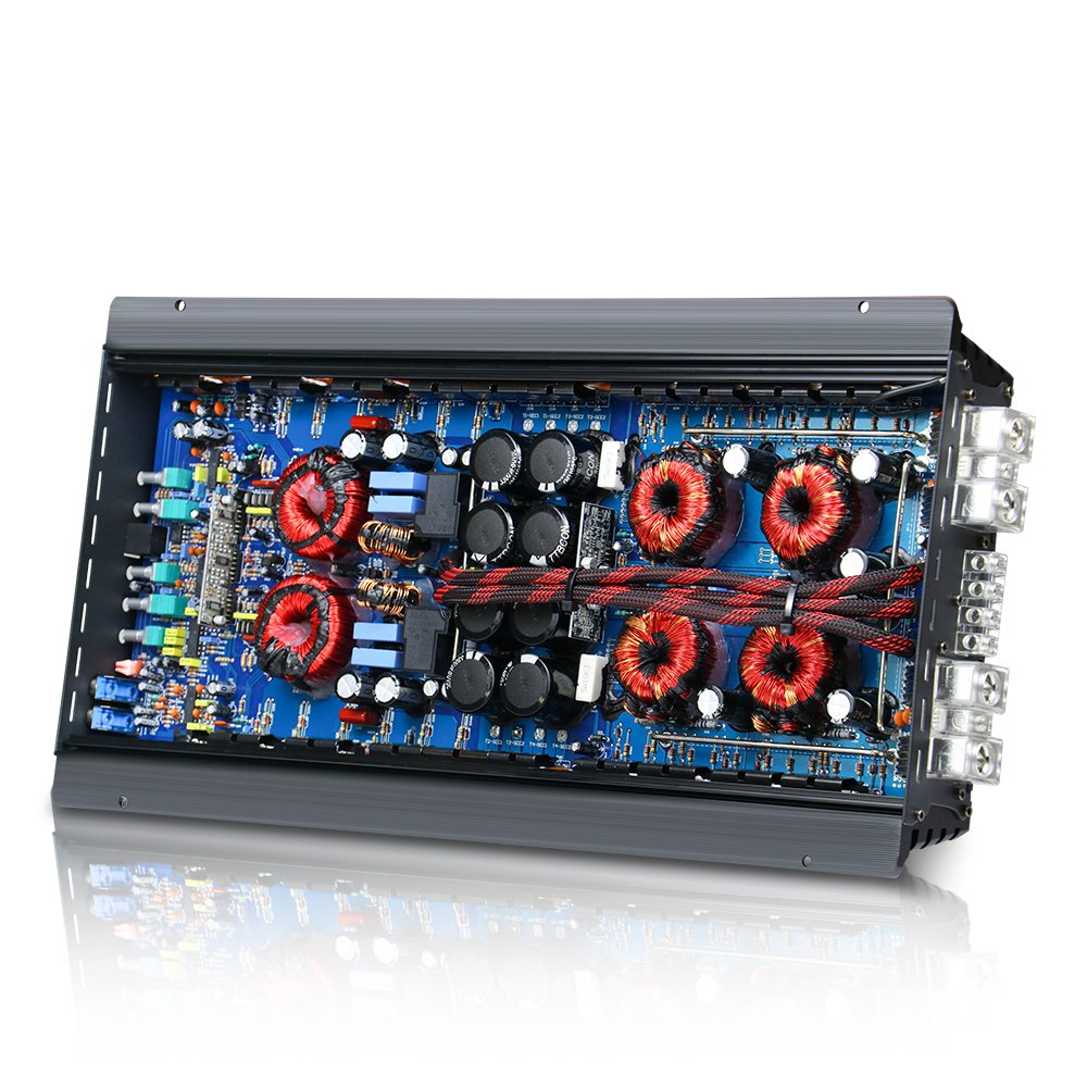 OEM Car Amplifier Class D 2 Channel Class D Full Range Audio Korea 1500W RMS Teampie TP-1500.2D