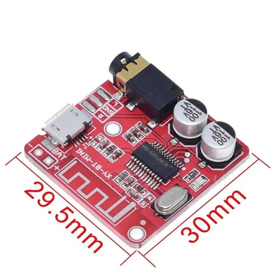 VHM-314 Bluetooth decoder MP3 lossless car speaker amplifier modification Bluetooth 4.1/5.0 circuit board wireless music module