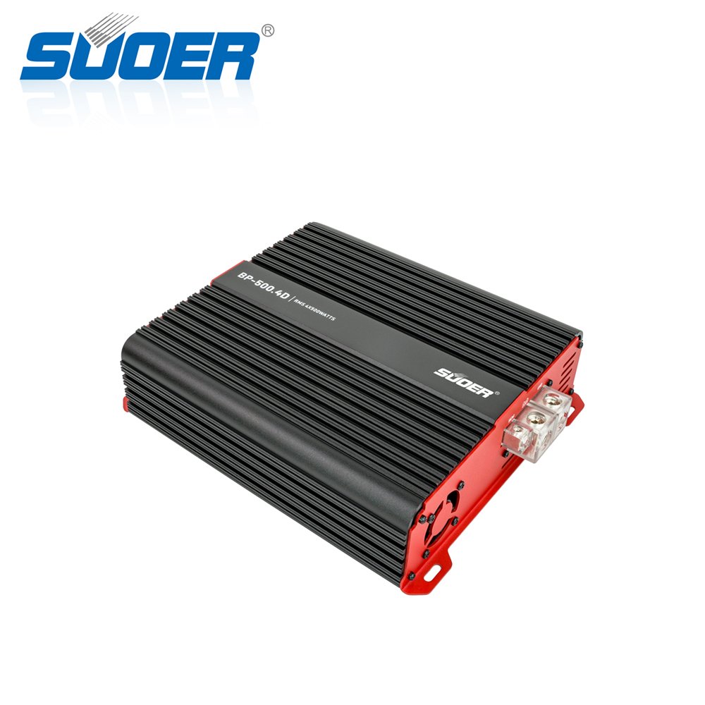 Suoer BP-500.4D-J Car Amp 4 Channel Full Range Amplificador Para 6000w Car Amplifier
