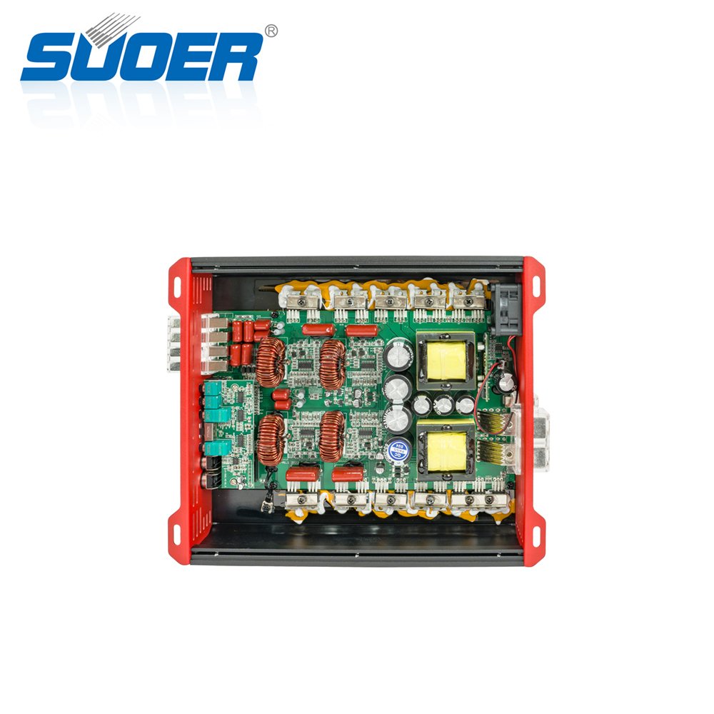 Suoer BP-500.4D-J Car Amp 4 Channel Full Range Amplificador Para 6000w Car Amplifier