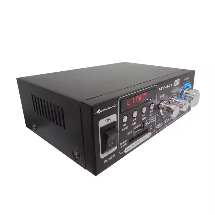 Mini Stereo bluetooth Power Amplifier Receiver Radio Marine Home Dj Stereo Receivers Amplifiers with bluetooth