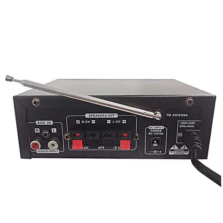 Mini Stereo bluetooth Power Amplifier Receiver Radio Marine Home Dj Stereo Receivers Amplifiers with bluetooth