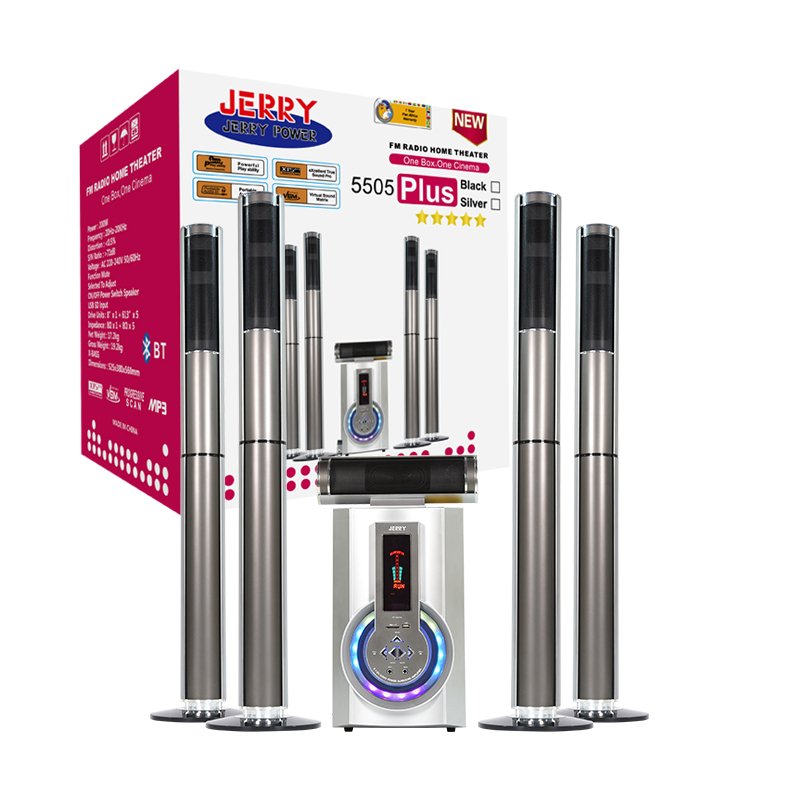 Hot Model Audio Sets Home Theatre System FM Radio 5.1 Sub Woofer Professional Speaker High End Tower