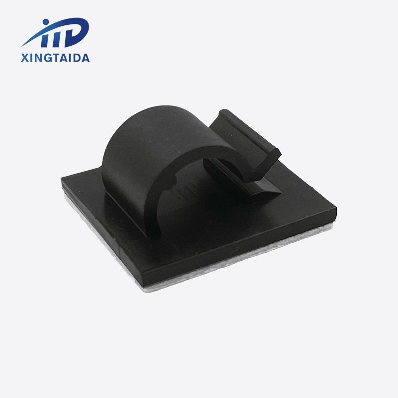Self-adhesive Wire Tie Cable Clamp Plastic Fixation Clips Electric Wire Organizer Wiring Accessories for new energy car