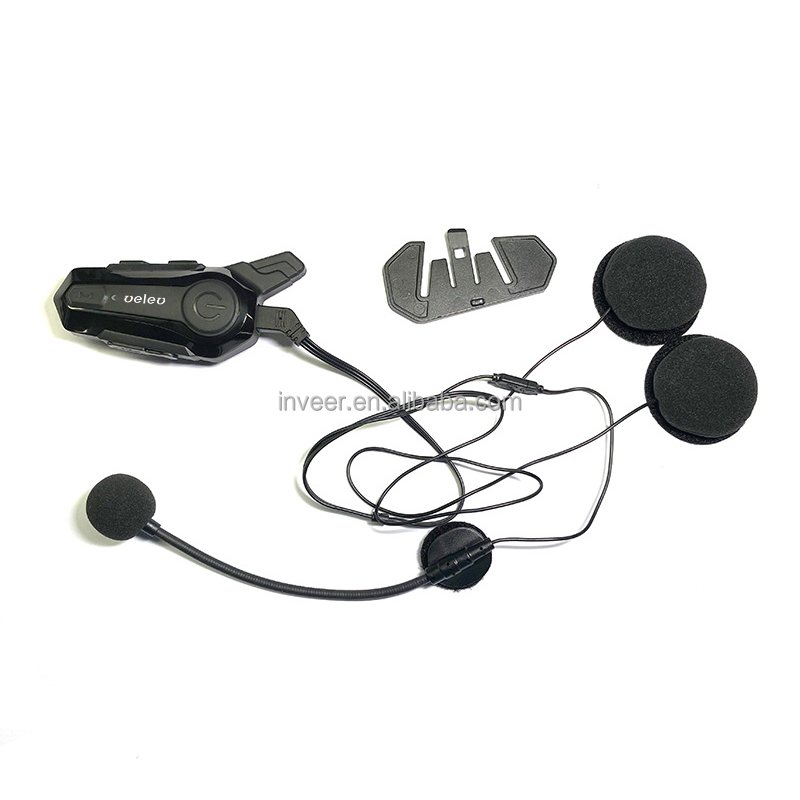 Bluetooth 1000m duplex intercom headset cascos Moto IPX65 para motorcycle accessories Motorcycle Helmet Bluetooth Intercom