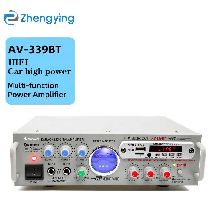 Household Plug-in Card Car High-power Small HIfi Professional Power Amplifier Manufacturer Wholesale Multifunctional Btamplifier