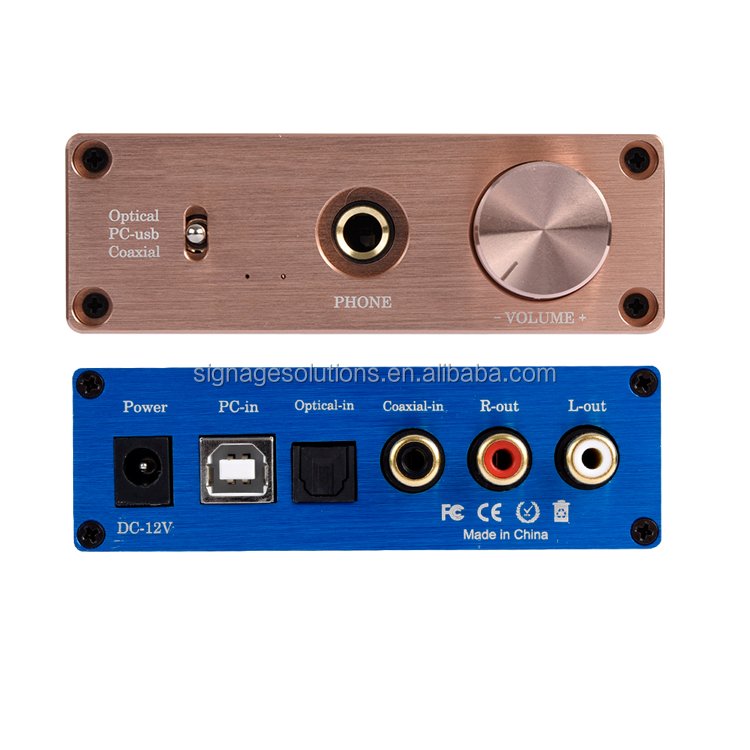 X-200 USB DAC and Headphone Amplifier with necessary accessories