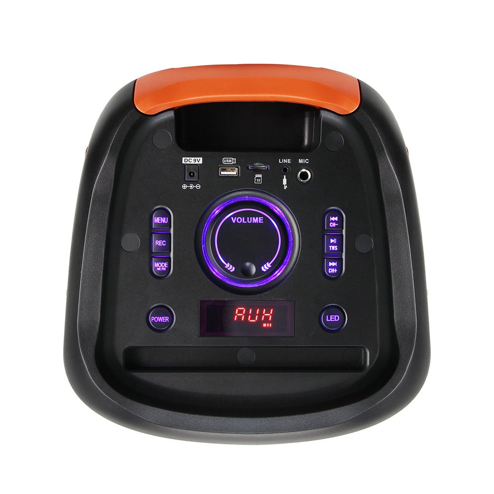 Binko factory supplier 8 inch trolley speaker with portable speaker ready to ship speaker product with accessory