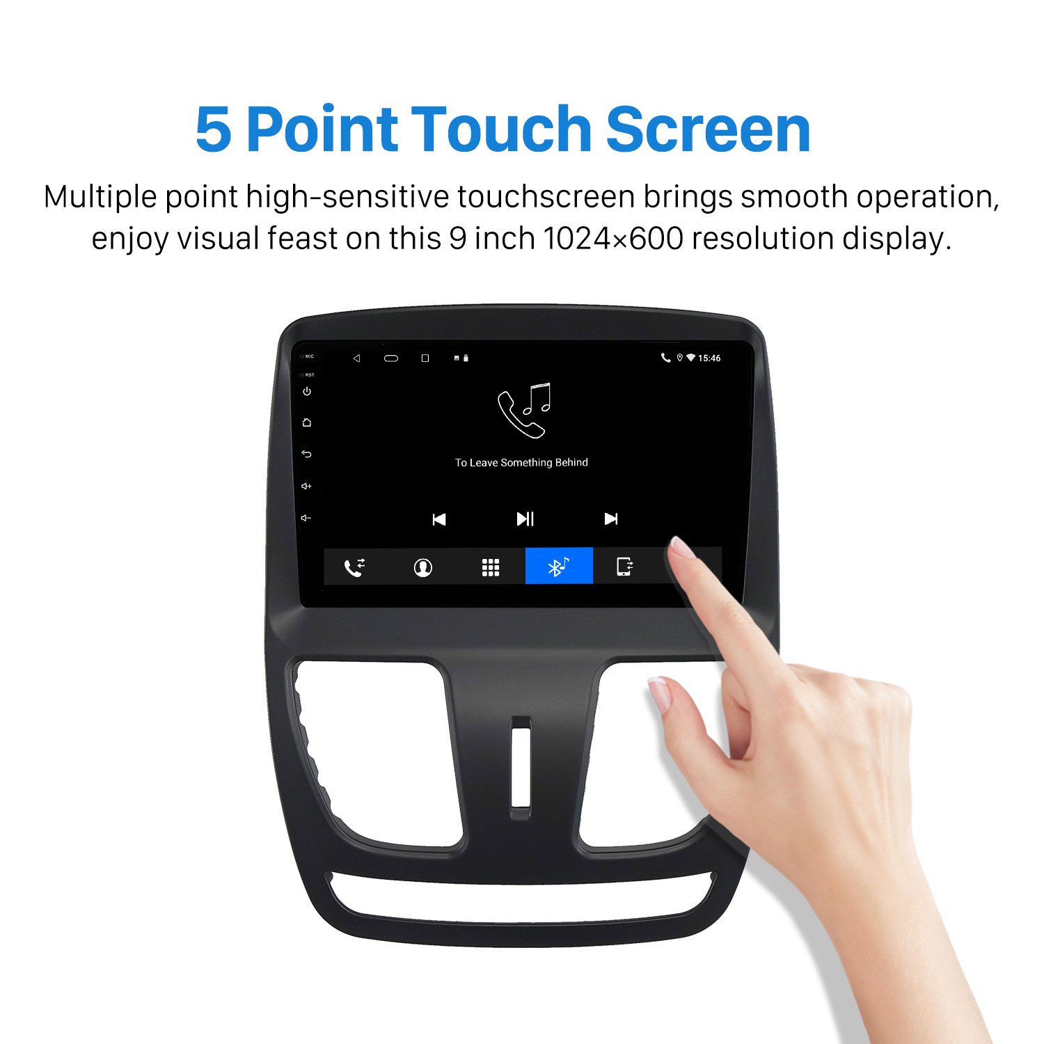 Android 13.0 HD Touchscreen 9 Inch Radio GPS Navigation System with Carplay Rear Camera for SAIPA 2014