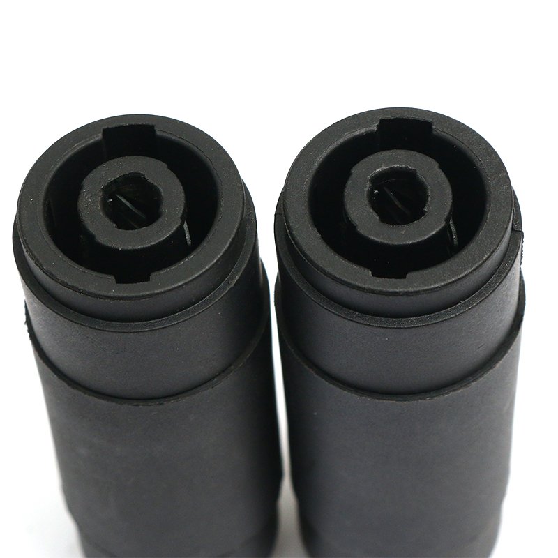 OEM Free Sample Copper Tin Plating Audio Speaker Connector plug-in connector XLR head extension plug Ohm docking head Female