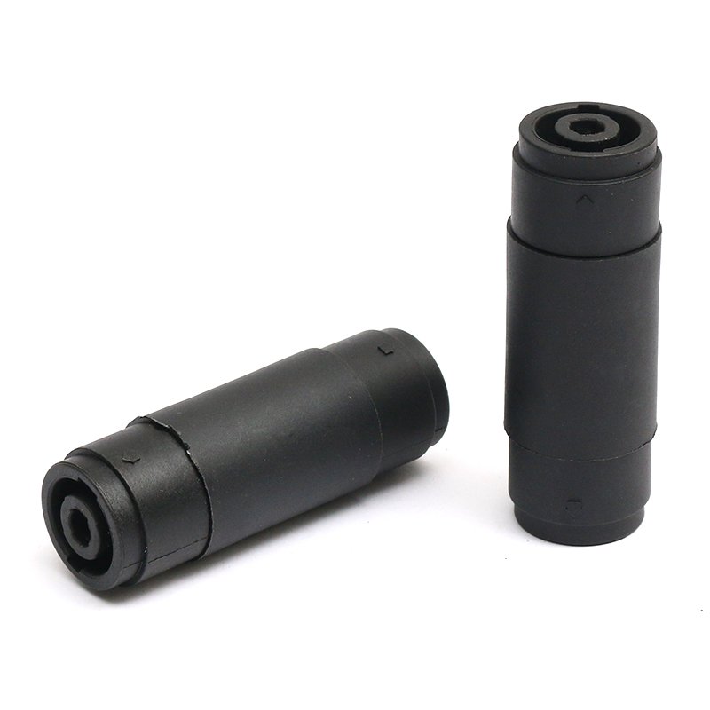 OEM Free Sample Copper Tin Plating Audio Speaker Connector plug-in connector XLR head extension plug Ohm docking head Female