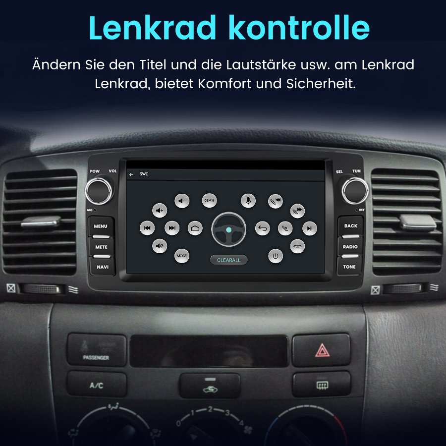Junsun 7 Inch Car DVD Player for Toyota Corolla E120 BYD F3 2003-2006 Android Car Radio for Toyota Corolla E120 BYD F3 Head Unit