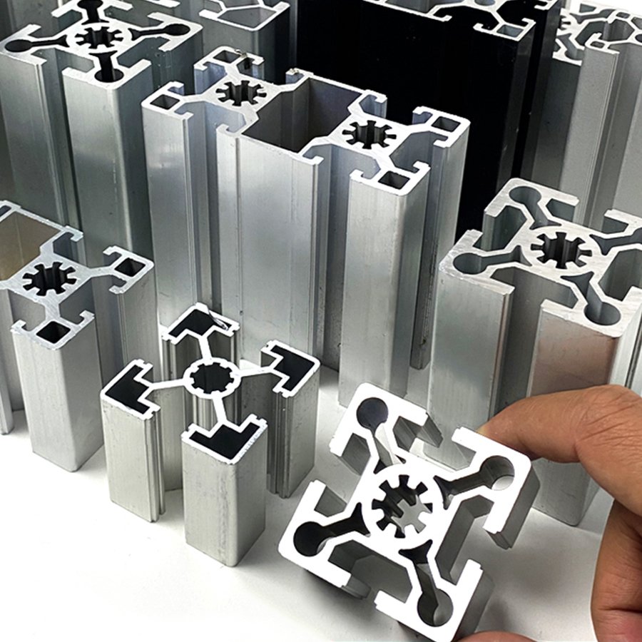 China Manufacture Extrusion Aluminium Alloy Kitchen Wardrobe Sliding Frame Aluminum Profile for Window and Door
