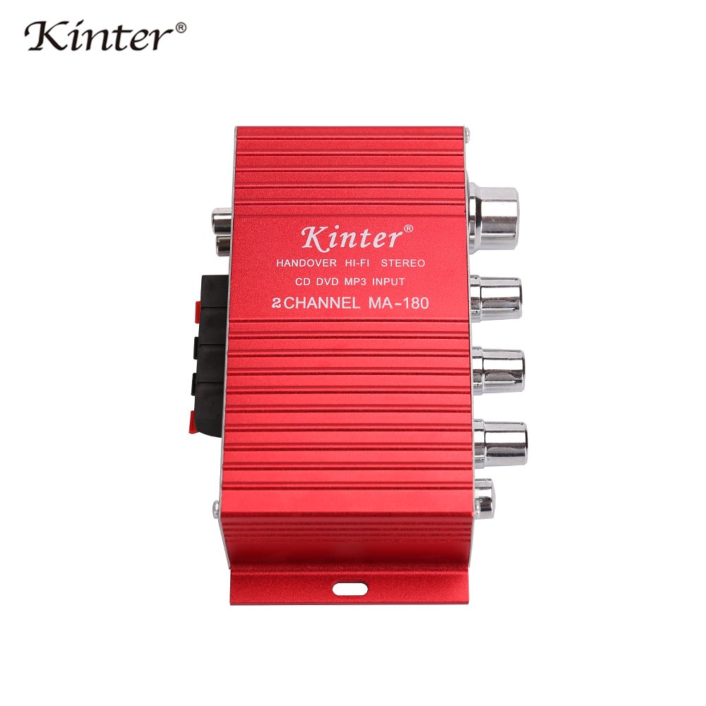 Kinter Ma-180 Dc12v Class Ab 2 Channel Mini Car Amplifier Amplifiers for Cars