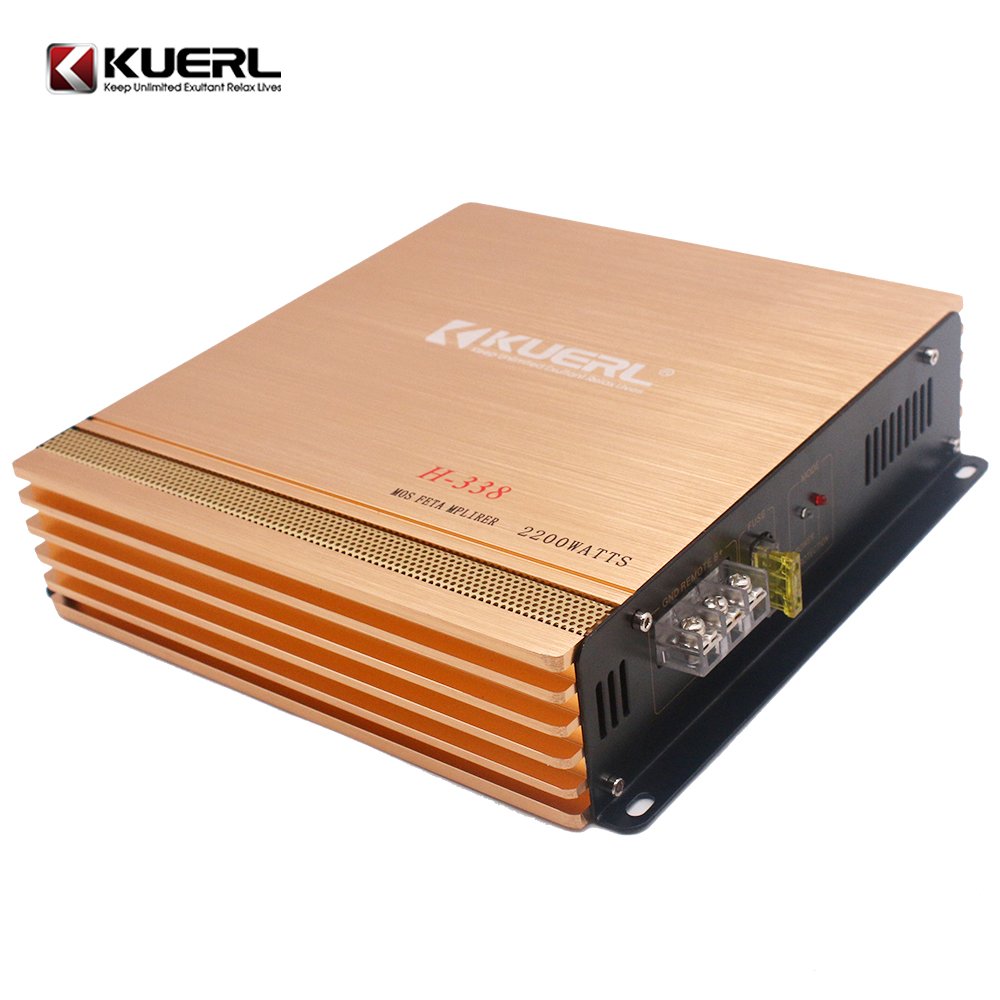 12V Subwoofer Amplifier 2 Channel Sound Digital Car Amplifier Auto Audio Power Amplifier