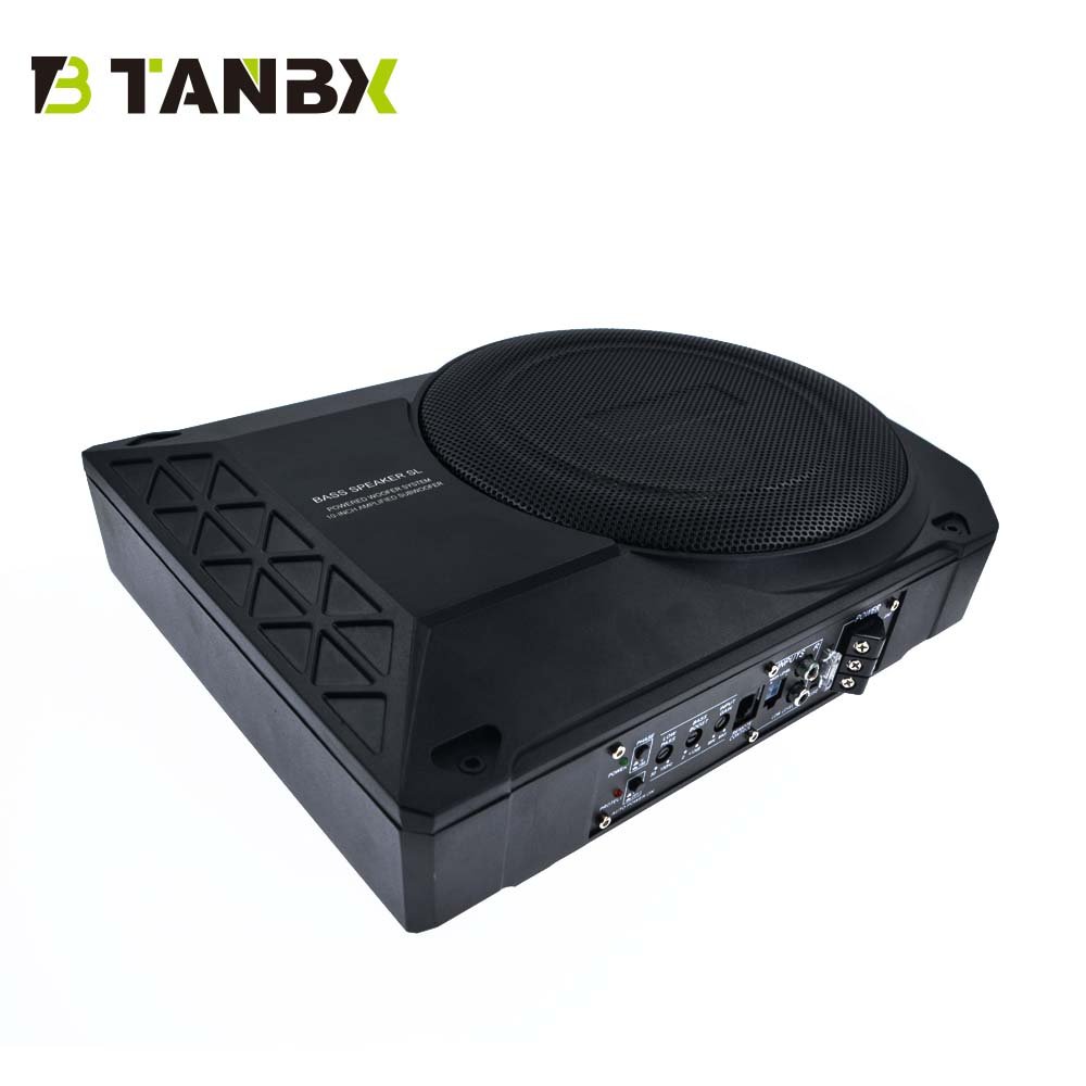Factory Price 1200W 10 Inch High Power Car Amplifier Underseat Subwoofer Pure Bass Car Audio Speaker