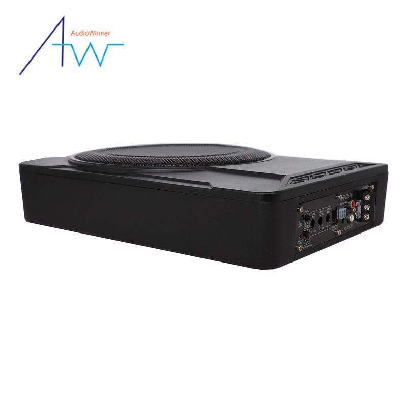 Factory Wholesale Speakers Car Amplifiers10 Inch Mini Underseat Active Auto Subwoofers in Car with Box