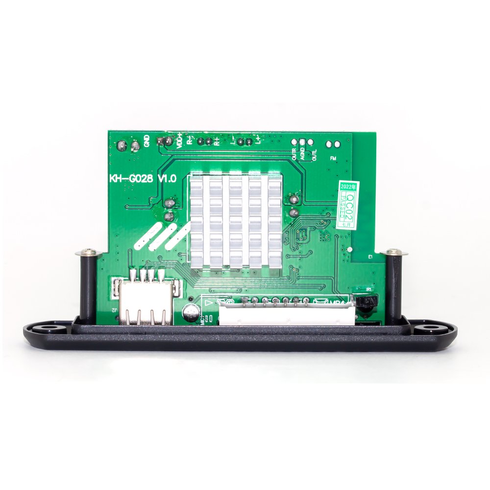 12v*50W MP3 Player Decoder Board Color Screen Bluet00th 5.0 Amplifier TF Radio USB Recording Module for Car Audio DIY Speakerrol