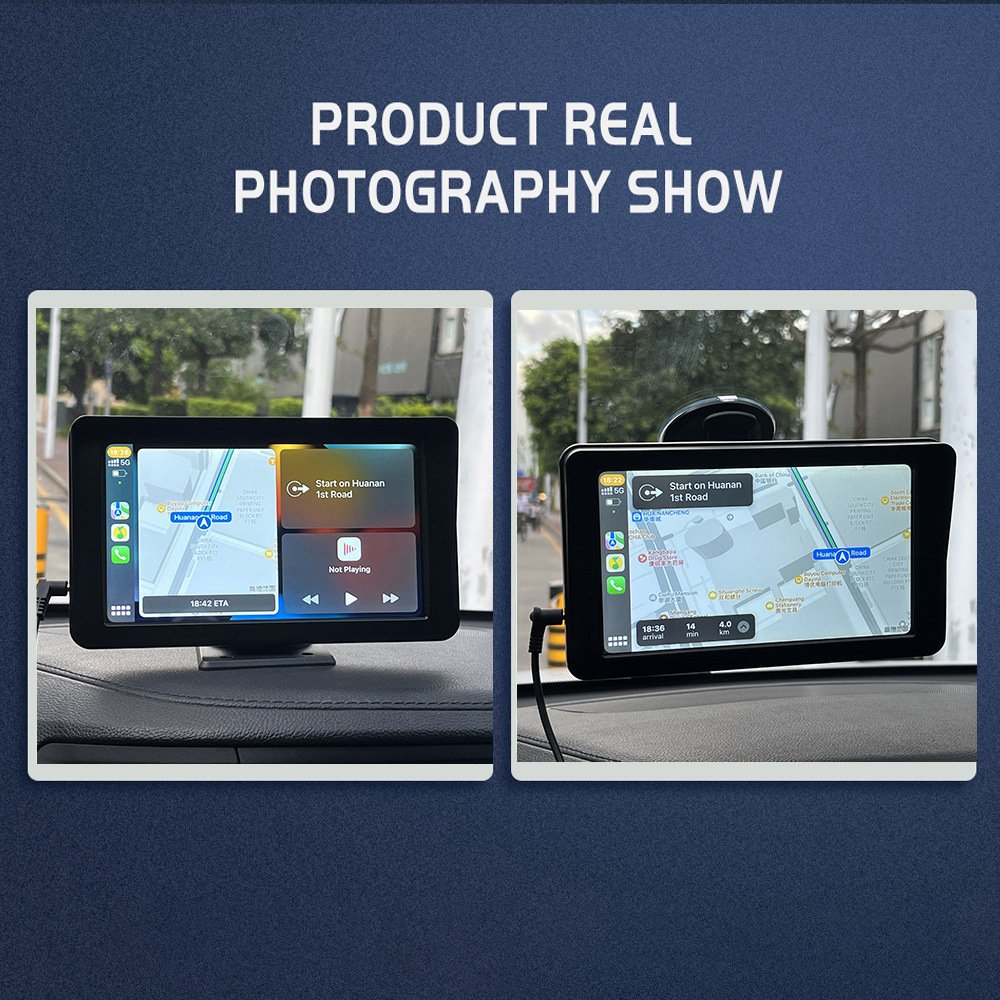 Touchscreen Portable 7inch Android Car Player Android Stereomultimedia Auto Electronic Radio De Coche Mp5 Support Most Models