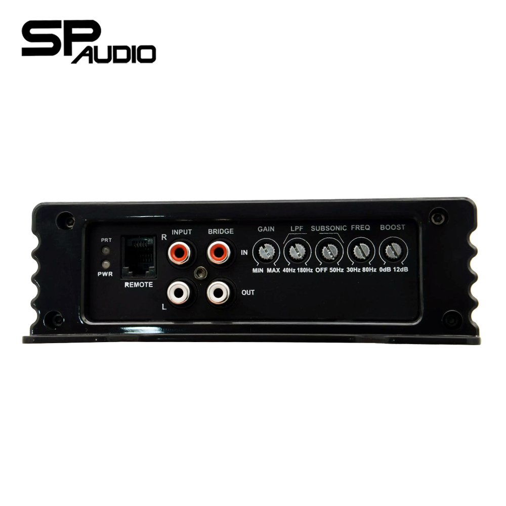 Hot Sale 1 Channel 1000W High Power Class D Car Amplifier