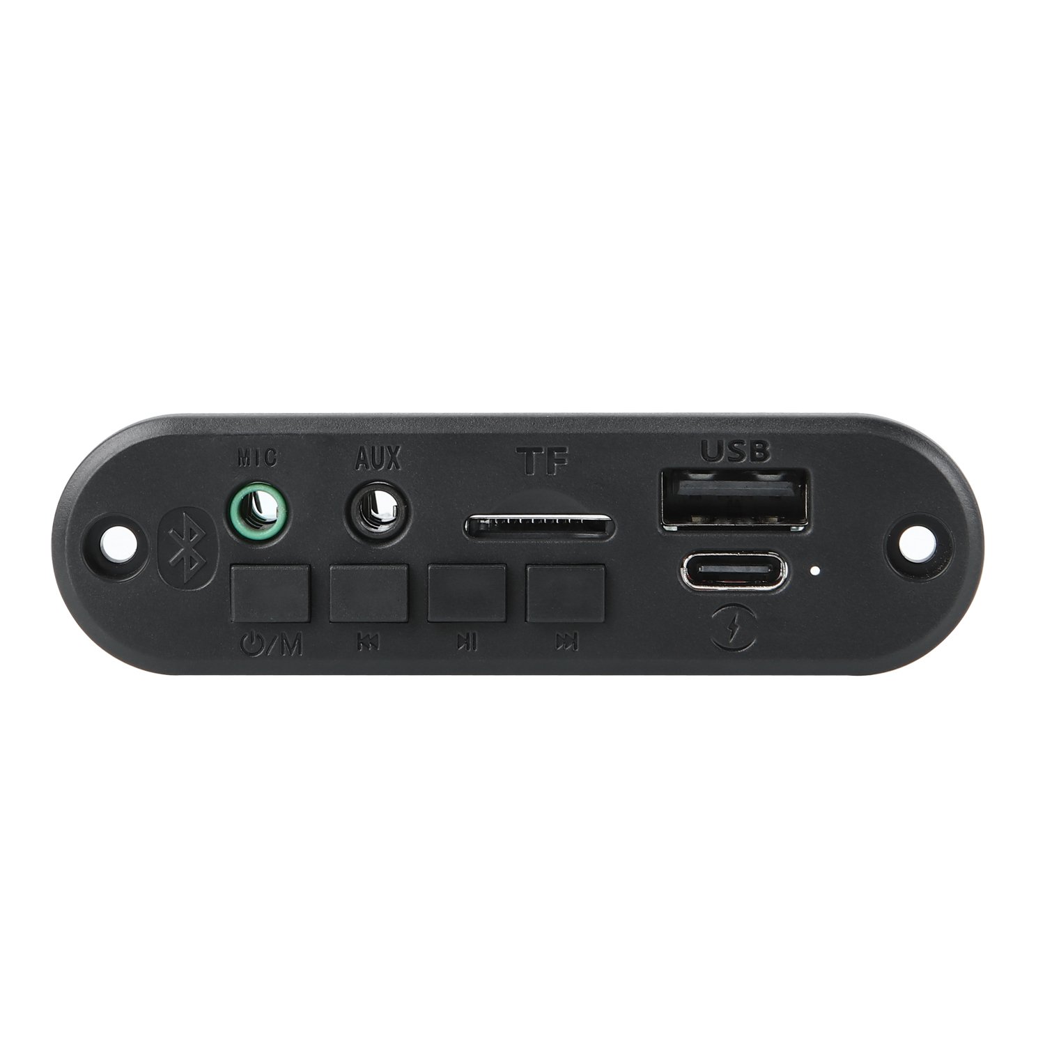 DC 5V 6W Amplifier MP3 Decoder Board 3.5mm Microphone Bluetooth Handsfree Car MP3 Player AUX USB Record FM Card Voice Recorder