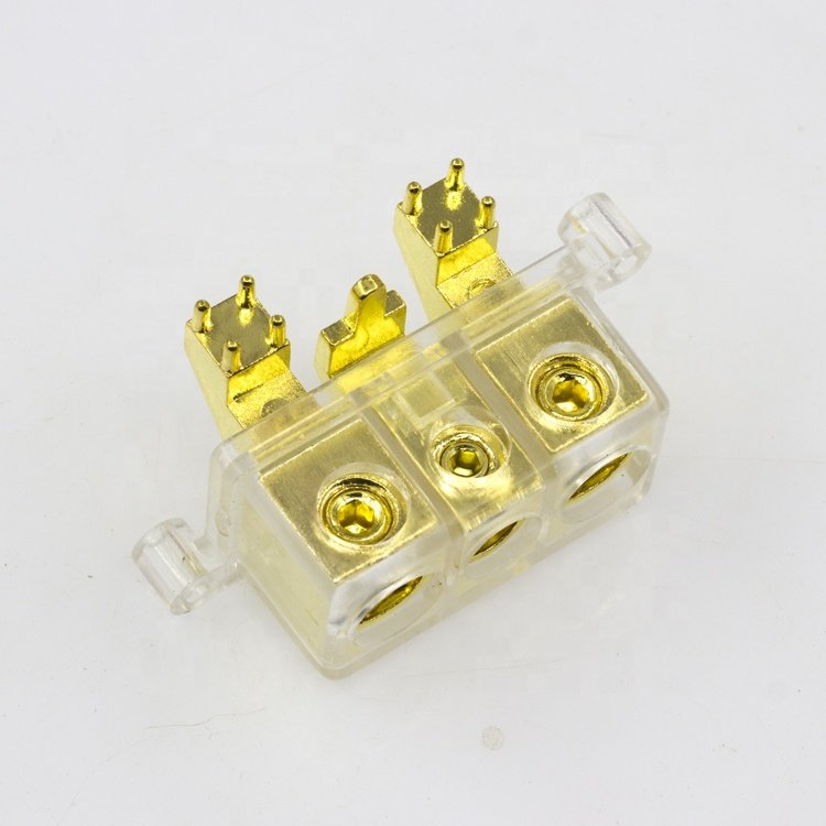 Car Power Amplifier Terminal,gold-plated Terminals,3P Audio Equipment Terminals