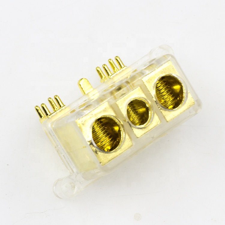 Car Power Amplifier Terminal,gold-plated Terminals,3P Audio Equipment Terminals
