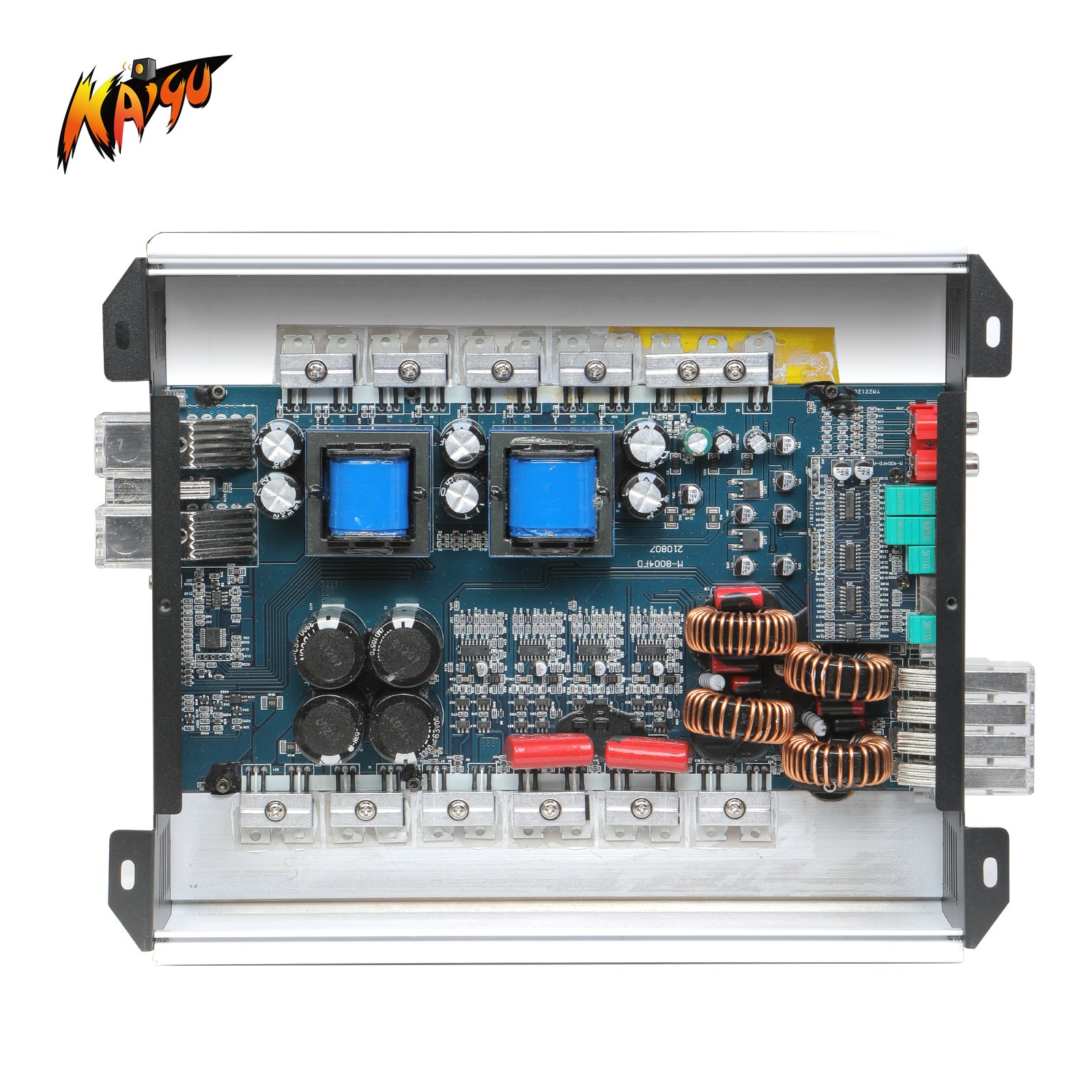 Wholesale Big Power 4CH Car Amplifier Full Range Brazilian Style Car Amplifier with 800WrmsX4CH Customizable Car Amplifier