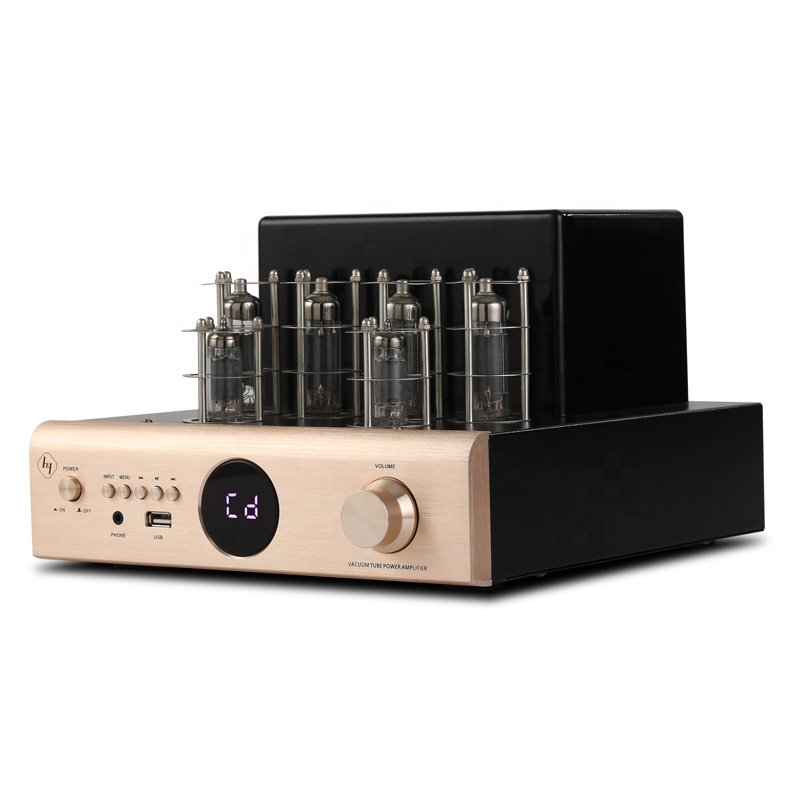 AV-2080 500W HIFI Power Amplifier Tube Home Theater Digital HIFI Audio for Speaker Treble Bass Control Headphone USB