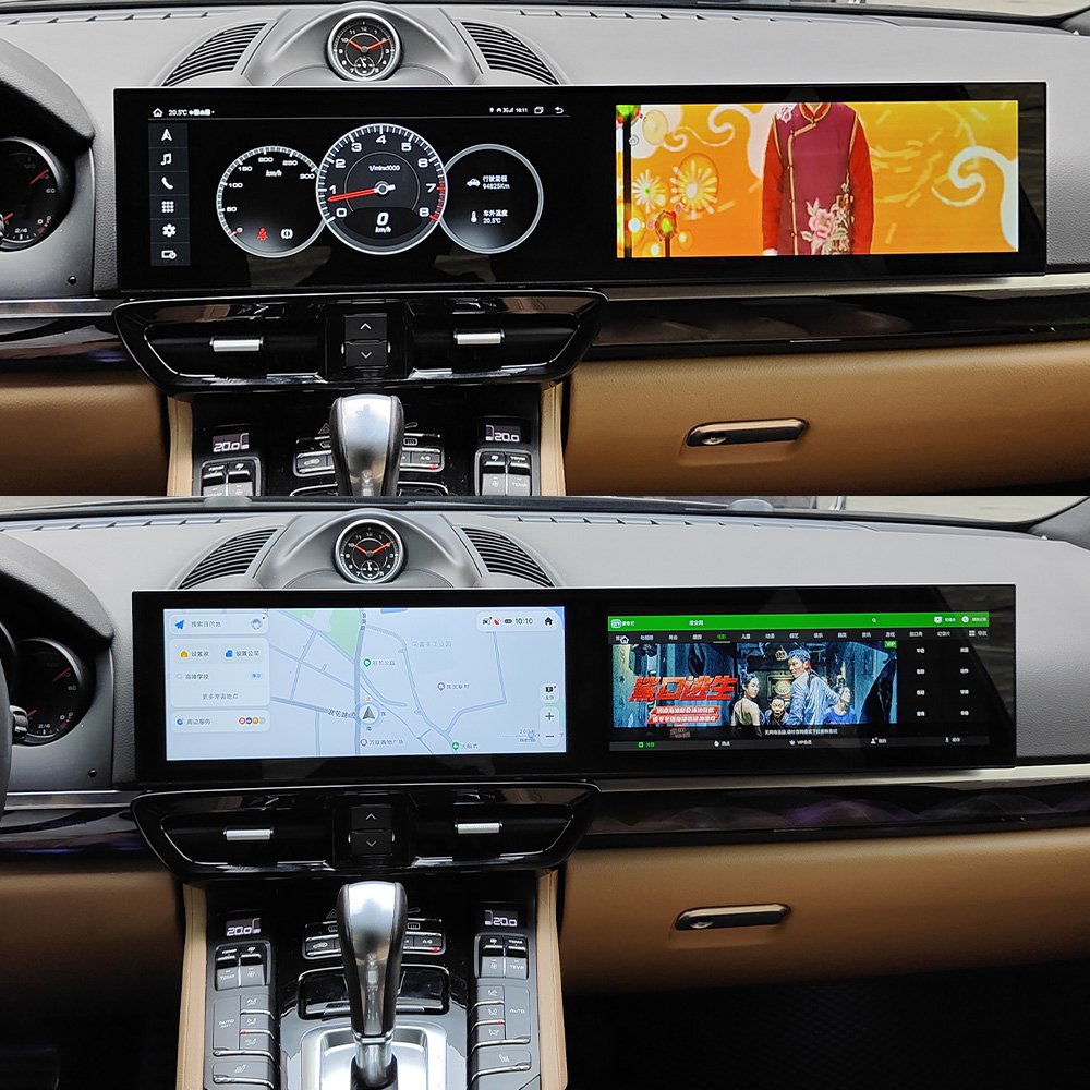 25" Android 13 Car Radio for Porsche Cayenne 2010-2016 GPS Navi Stereo DSP Carplay DVD Player