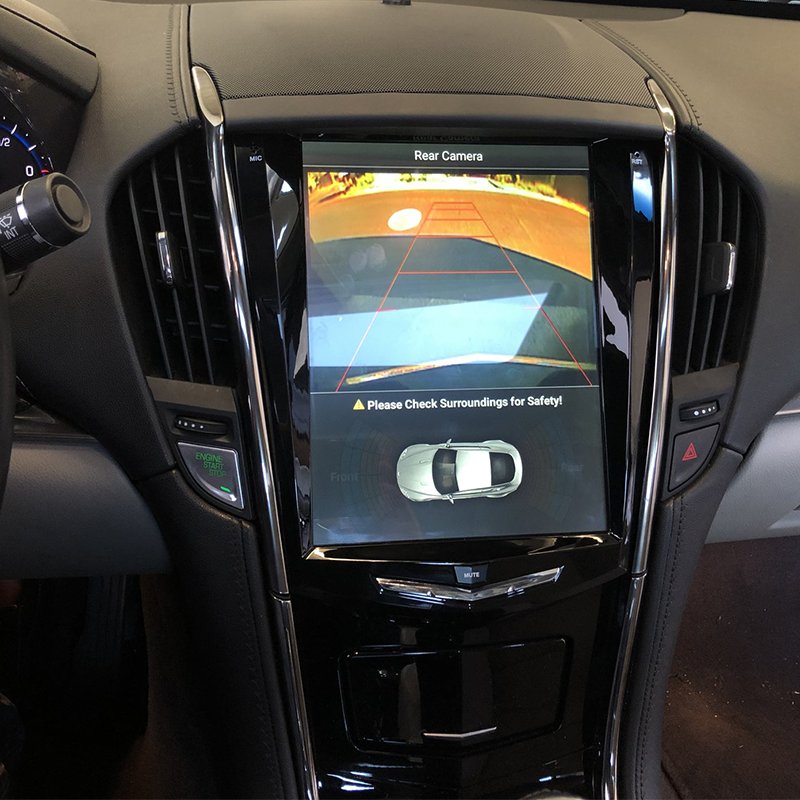 Android 9 Automotive Navi Car Stereo Radio Vertical Tesla Style Touch Screen for Cadillac ATS CTS XTS SRX Escalade 2013 - 2019
