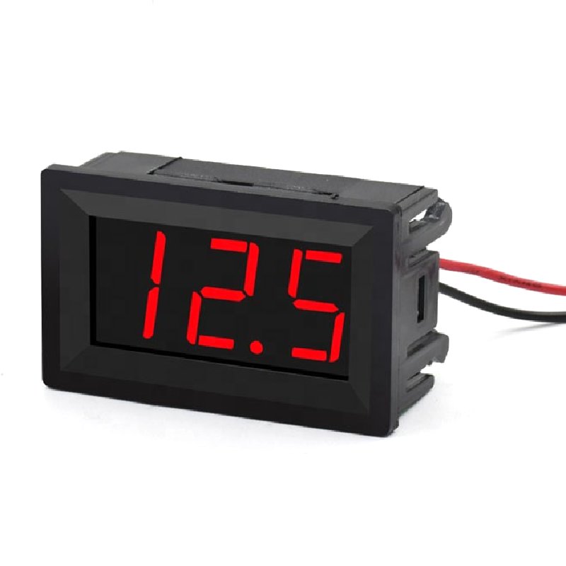 XH-B114 digital voltmeter head DC voltmeter electric vehicle refit DC4.5-120V