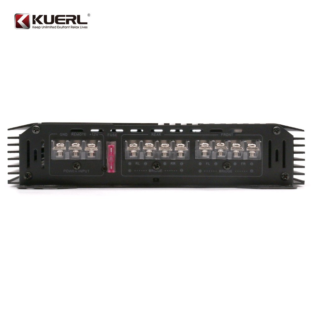 Wholesale New Auto Amplifier Class AB Full Frequency 12V Car Amplifier 4 Channel Audio Amplifier for Car
