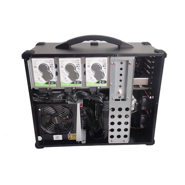 2024 Aluminum and Aluminum Alloy Portable Industrial Notebook Computer with Ruggedized Chassis Stock Product