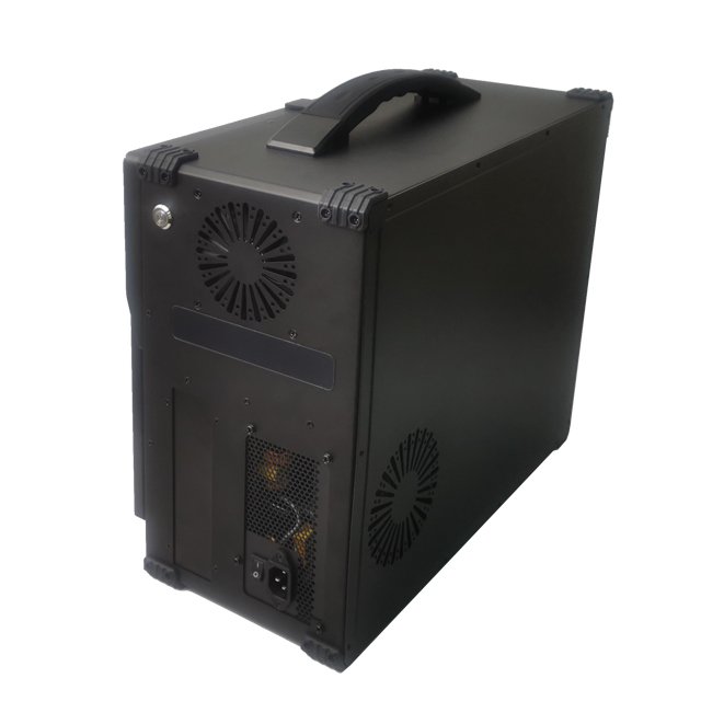 2024 Aluminum and Aluminum Alloy Portable Industrial Notebook Computer with Ruggedized Chassis Stock Product