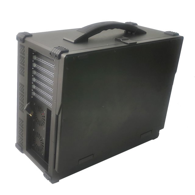 2024 Aluminum and Aluminum Alloy Portable Industrial Notebook Computer with Ruggedized Chassis Stock Product