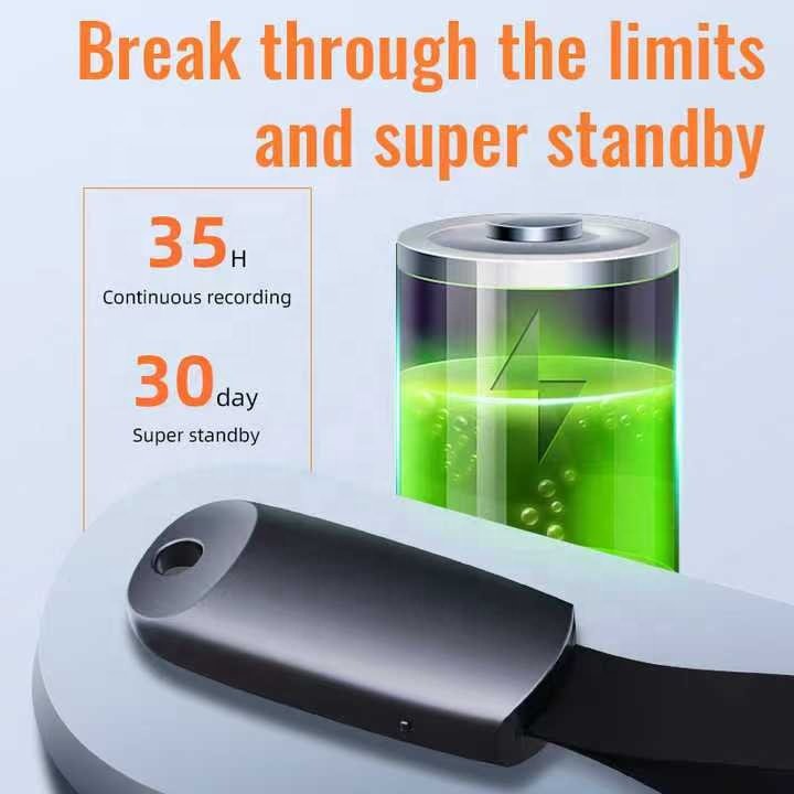 Sound Recorder Jewelry accessory Recording Devices MP3 Player long time Digital Voice Recorders S26