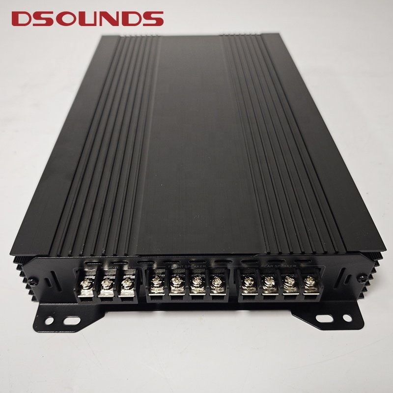 High Fidelity Car Amplifier 45W*4CH @ 4ohm Car Amplifier with Full Range and High Sound Quality Car Audio Amplifier