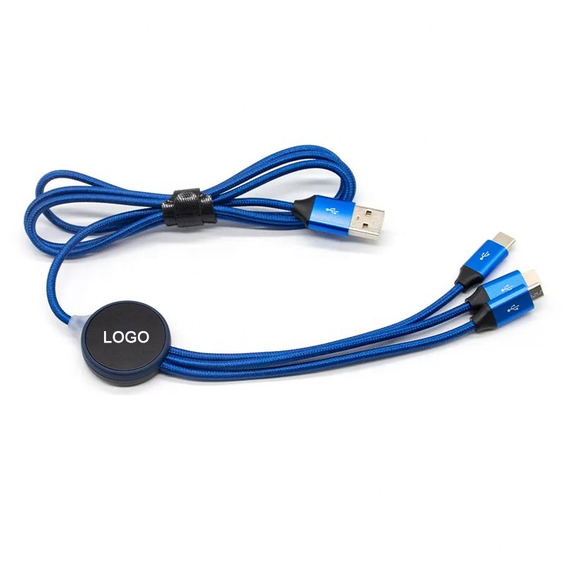 3 in 1 USB Charging Cable with USB 2.0 A male to Type c USB C Micro B fast charge Data Cord cables quick charger