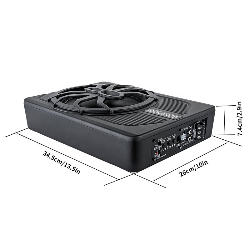 QMF-106Z Wholesale Subwoofer SPL Good Price 10 Inch Portable Bass Audio Amplifier Car Subwoofer