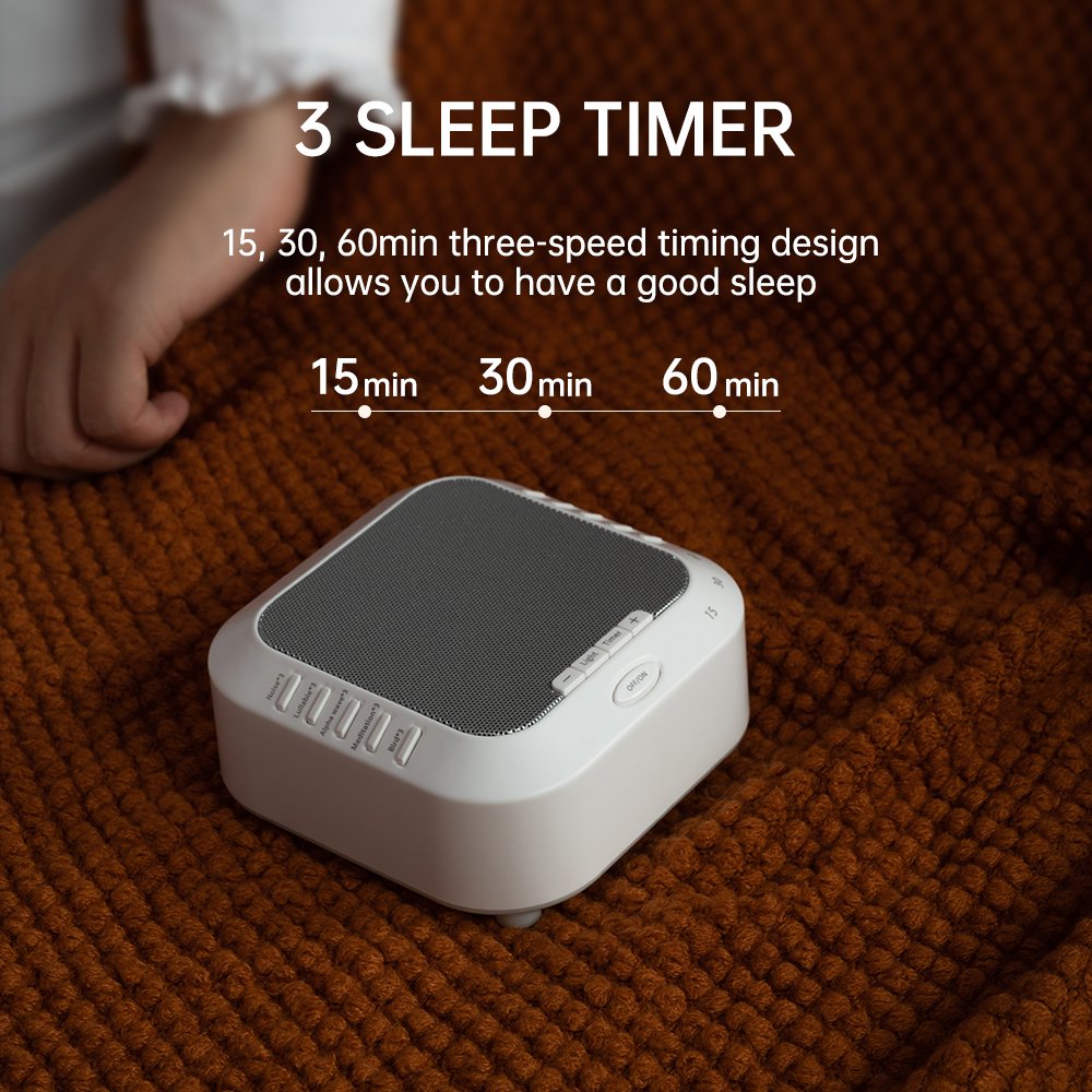 New inventions 2022 baby shush white noise machine physical therapy speaker soothing sound machine with sleep aid light