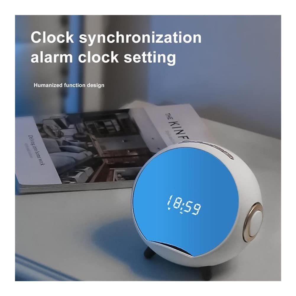 SHKL Wholesale Portable Wireless Speaker Alarm Clock Digital Colorful Chip Music Studio Light Smart Gaming Party Outdoor Sport
