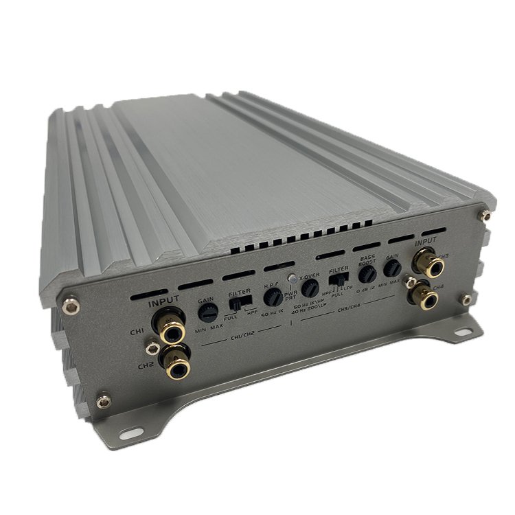 Factory OEM 4 Channel Car Audio Amplifier Class AB 80W*4CH Car Amplifiers Amp AB Car Sound Subwoofer Amplifier 4 Channels