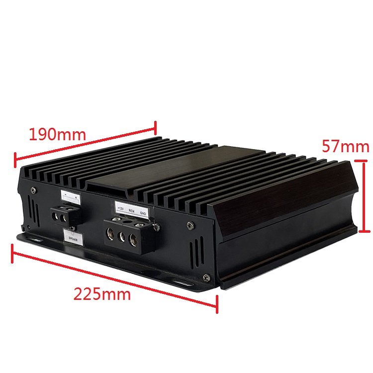 USA Market Mini Size Customized Support RMS 1000W Monoblock Full Range Class D Latest Professional Sound Mini Car Amplifier