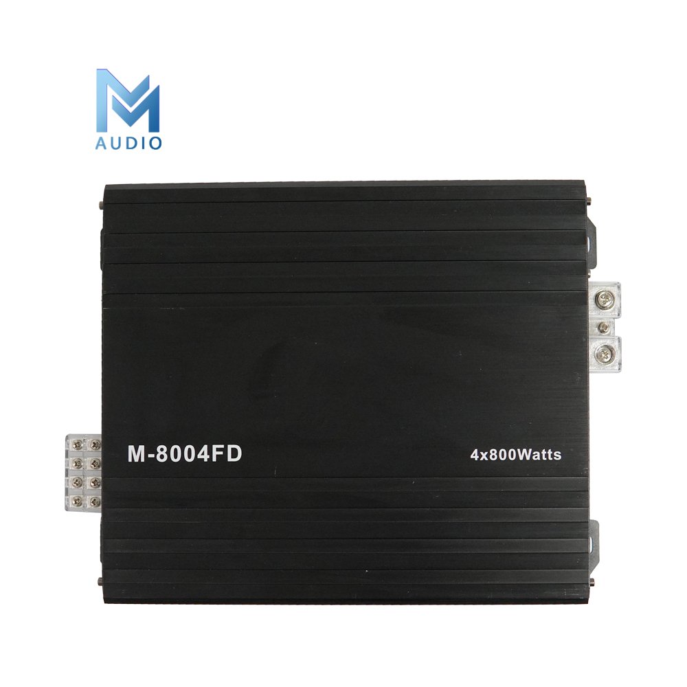 Multifunctional Brazilian Power Amplifier 800 Watt Car Audio Amplifier 4 Channel Class D Full Frequency Amplificador De Audio