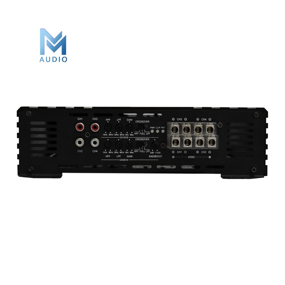 Multifunctional Brazilian Power Amplifier 800 Watt Car Audio Amplifier 4 Channel Class D Full Frequency Amplificador De Audio