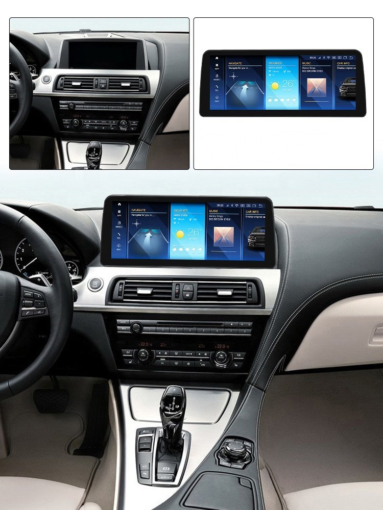 MEKEDE 680 Snapdragon Car Multimedia Player Android Screen Audio Dsp Sterio System Touch for BMW 6 Series F06 F12 2010-2017
